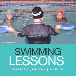 Register for swimming lessons